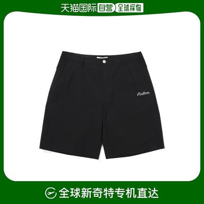 韩国直邮MALBON GOLF 男士短裤WOVEN Shorts M4221PHP05BLK