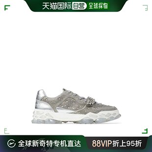 SILVERSILVER 男DIAMOND STRAMP 韩国直邮JIMMY CHOO22FW平板鞋