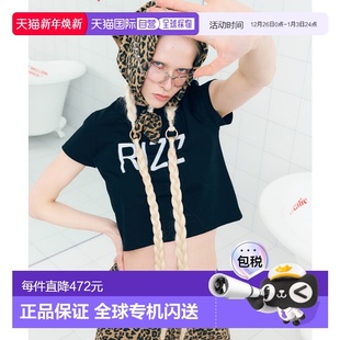 T恤CA25AST002BKF CALIE女士女装 LIZZ BLAC 韩国直邮AS SHIRT