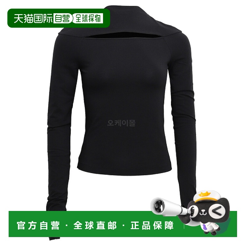 韩国直邮HELMUT LANGT恤男女款黑色简约优雅精致时尚舒适潮流耐磨