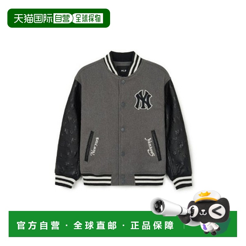 韩国直邮MLB MLB Kids Jacket TQK 7AJPM0144-50CGL Classic Mono