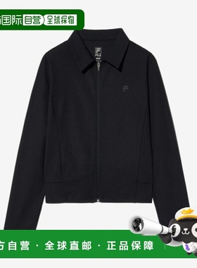 韩国直邮FILA 女士运动茄克/外套1100FS2FTH2252FBLK斐乐