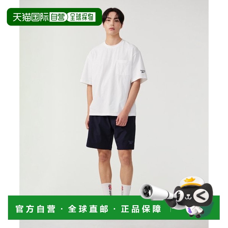 韩国直邮REEBOK锐步 短裤REPA3EB53N3正品时髦 时尚穿搭外穿显瘦
