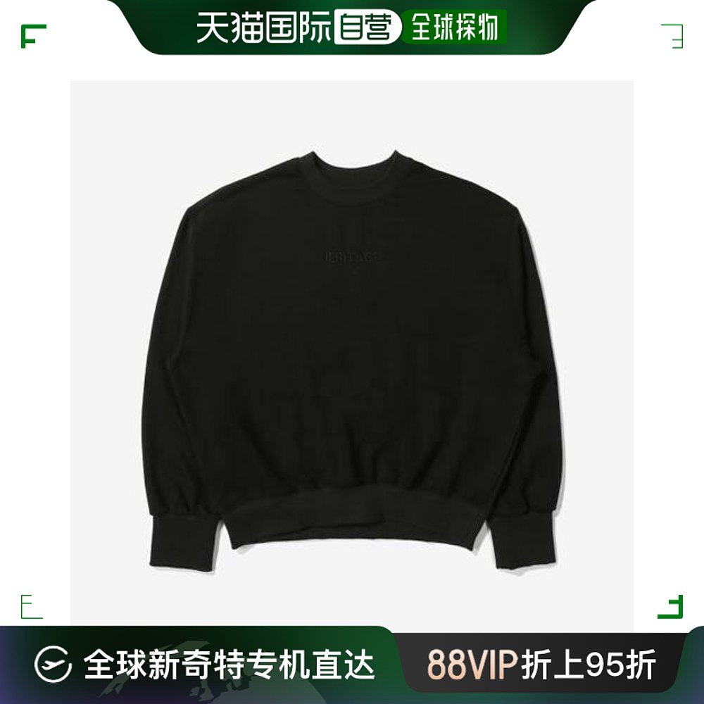 韩国直邮[FILA]女士商标 SWEAT衬衣(FS2POE1152F_BLK)