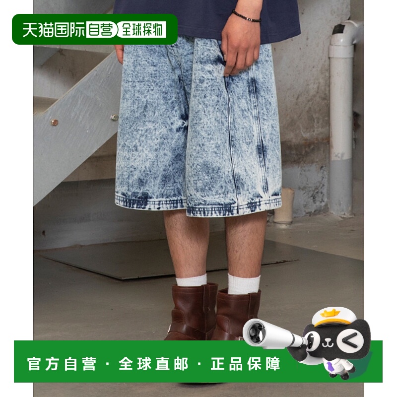 韩国直邮GLACK 公用牛仔裤GHP018LB正品时尚流行穿搭显瘦日常百搭