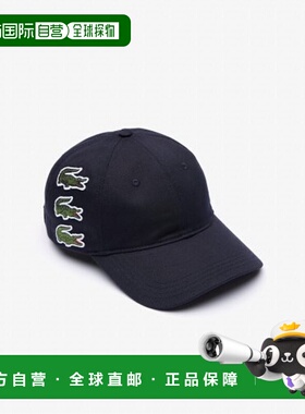 韩国直邮LACOSTE 公用帽子RK3523-53NHDE拉科斯特羊毛徽章鸭舌帽