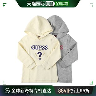 亮片 G16KCT061 长款 GUSS 童装 儿童冲锋衣 帽子 韩国直邮GUESS