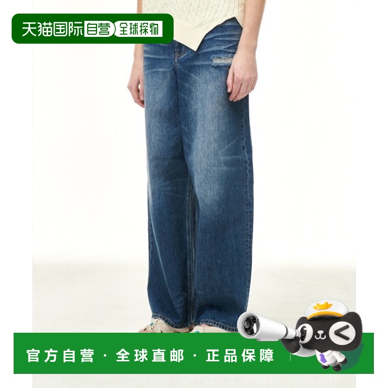 韩国直邮SATUR设计师款大气简约日常休闲个性休闲裤SA23SSMP09IB