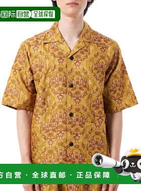 韩国直邮NEEDLES Needles x Kae Tanaka Cabana 衬衫 KT 提花 -