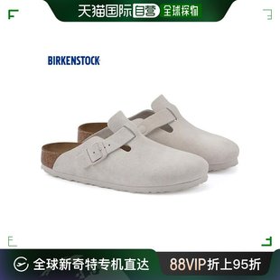 波士顿 BUKENSTAK 韩国直邮Birkenstock 普通款 运动拖鞋 白