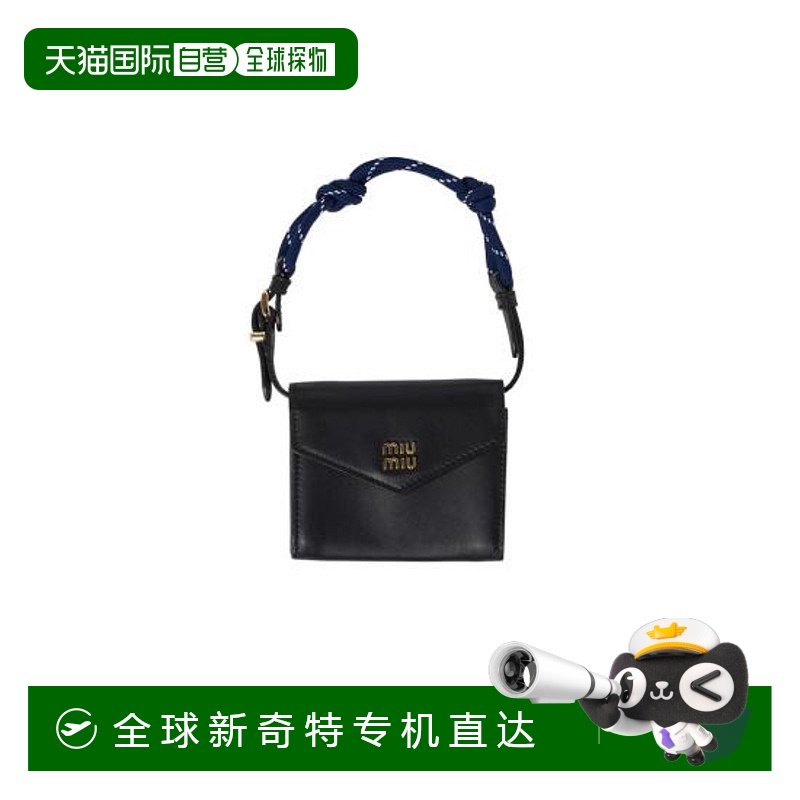 韩国直邮MIU MIU 单肩包 5MT024ACRTF0G52 黑色 波罗的海蓝色 DOM