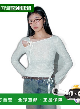 韩国直邮margarin fingers设计师款少女甜美新款日常女款T恤30603