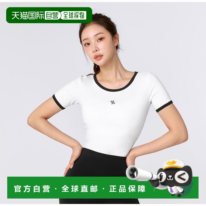 韩国直邮XEXYMIX 柔软徽标彩色圆领上衣（XTFST12J3）