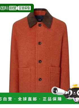 韩国直邮HAZZYS [25FW] 赫奇斯橙色半涂层外套(男装) HZCO5D503O2