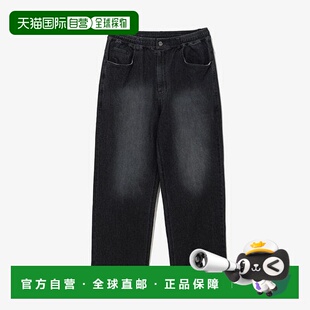 韩国直邮NEW ERA 复古水洗休闲裤运动裤紧身裤 14741939牛仔裤