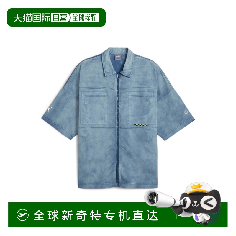 韩国直邮PUMA 公用男衬衫623701-07 MAPF1 CREW Shirt - Ocean Tr