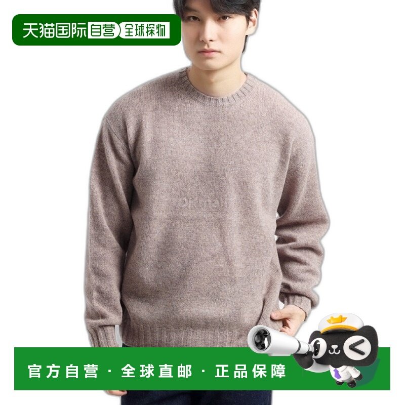 韩国直邮AURALEE 设得兰羊毛羊绒针织 P/O TOPBEGE (A24AP02SC)