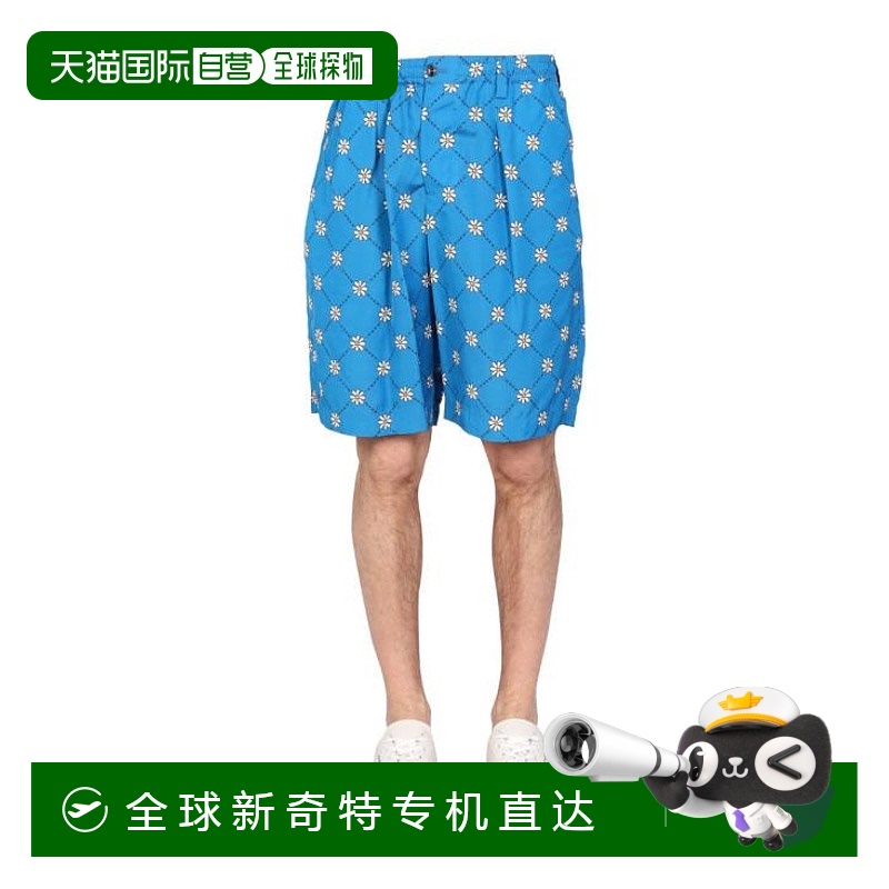 韩国直邮MARNI22SS短裤男PUMU0049A0 UTV894MAB56BLUE