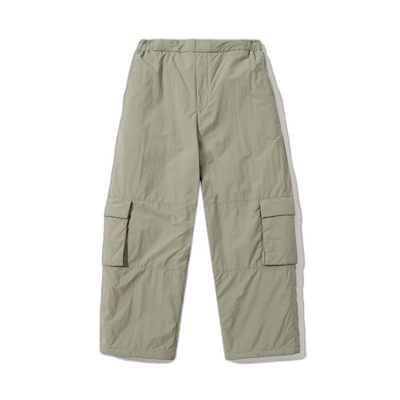 韩国直邮YALE NYLON CARGO PADDED PANTS SAGE GREEN男装休闲裤YD