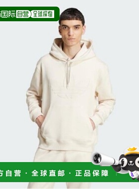 韩国直邮adidas 连帽衫 XQK JN5969 70 年代原版羊毛连帽衫