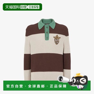 棕色 韩国直邮Fendi FZC358AU7SF1RWU T恤 DOM Polo
