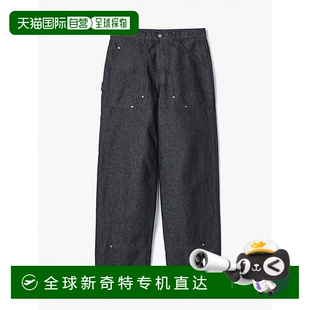 铆钉西部牛仔长裤 韩国直邮LEMARD 靛蓝色