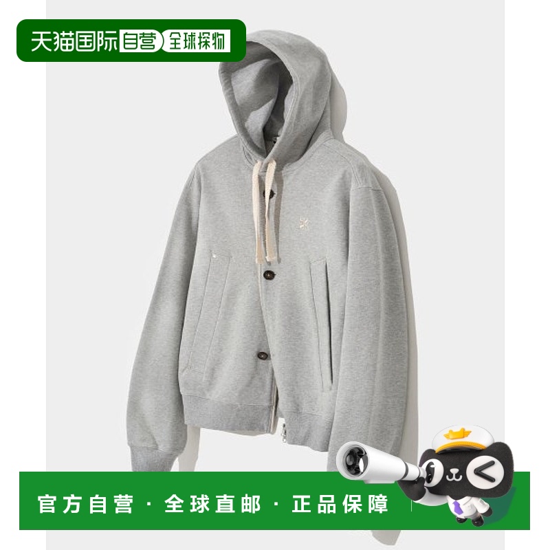 韩国直邮SATUR设计师款大气简约日常休闲个性卫衣SA23FWMJ22MG