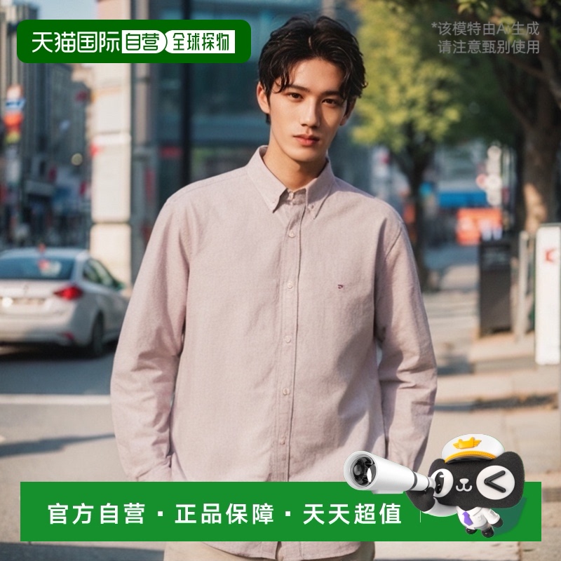 韩国直邮TOMMY HILFIGER 男士男衬衫T12E6WSH010MT1VU0