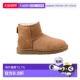 短靴 香港直邮UGG 雪地靴栗色1016222 女士经典 Classic Mini