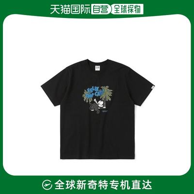 韩国直邮THISISNEVERTHAT T恤Felix Palm Tree Tee BlackFX221TTS