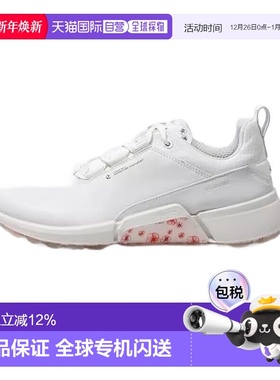 韩国直邮ecco爱步女士无钉高尔夫球鞋H4系列潮流108623-01007