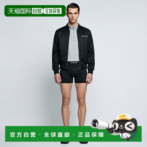韩国直邮Tomford汤姆福特男款内裤黑色字母时尚日常柔软透气简约
