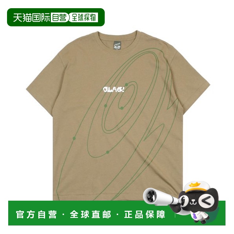 韩国直邮GLACK 公用T恤GT013OL纯棉高档 简约时尚百搭舒适 高级感