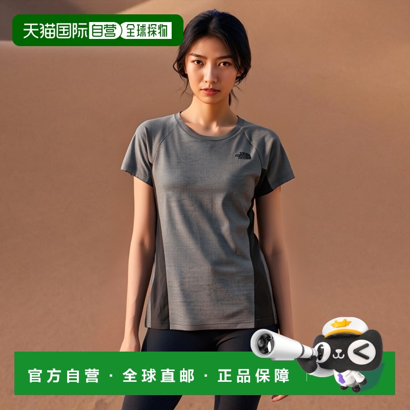 韩国直邮THE NORTH FACE 女士户外运动休闲百搭T恤 NT7UP30A北面