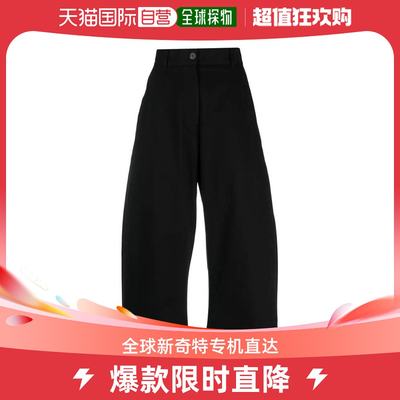 韩国直邮STUDIO NICHOLSON24SS直筒裤女CHALCO SNW 1173BLACK