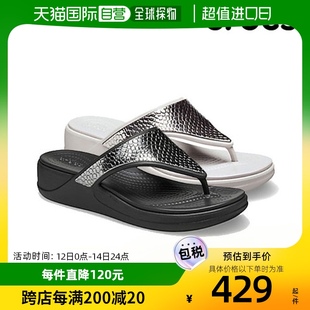 CROCS 2种 Montray 金属坡跟凉鞋 女士 选1 韩国直邮 crocs