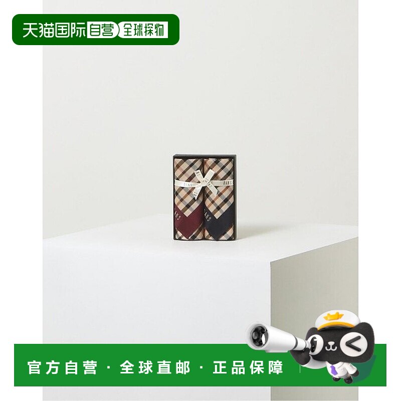 韩国直邮DAKS WOMEN ACC DCHA3E001N2手帕MULTICHECK女士