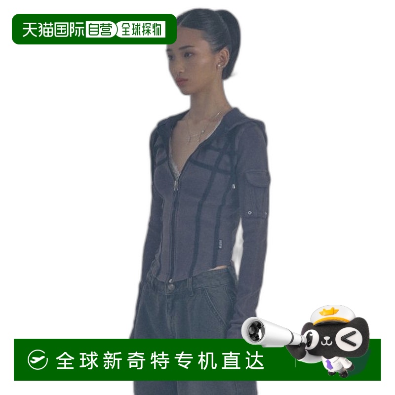 韩国直邮SCULPTOR美式复古街头辣妹潮牌新款卫衣SC24S110NA
