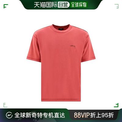 韩国直邮STUSSY短袖T恤男11402830629 BRICK Red