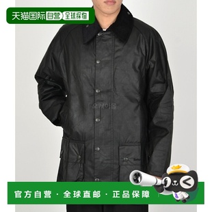 Beaufort 黑色 Waxed Jacket 蜡棉夹克 Cotton 韩国直邮Barbour