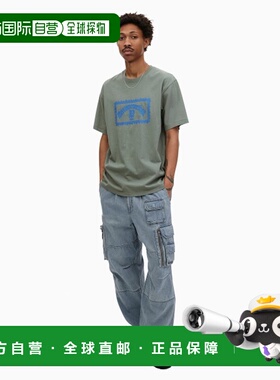 韩国直邮THISISNEVERTHAT 公用T恤Eroded Tee Light Olive TN241T