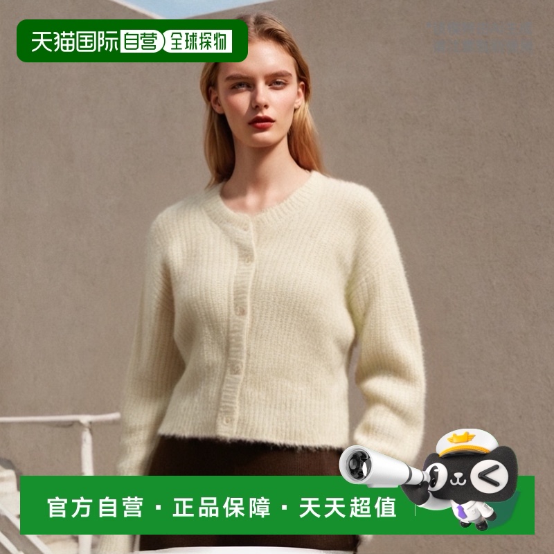 韩国直邮plac女士针织衫短款圆领时尚休闲保暖舒适潮流女装上装