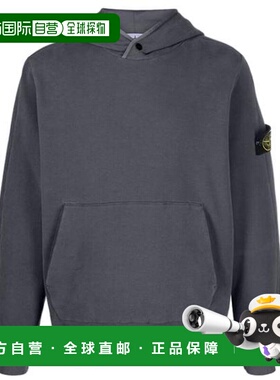 韩国直邮Stone Island 连帽 T 恤 791561252V0062 LEAD GREY DOM