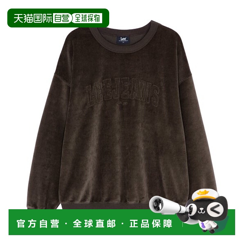 韩国直邮LEE正品美式复古新品男款卫衣LE2204CR50BR