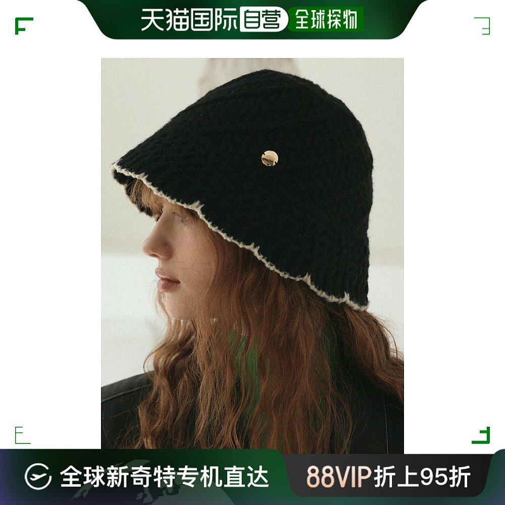 韩国直邮marchen 通用 帽子编织水桶帽