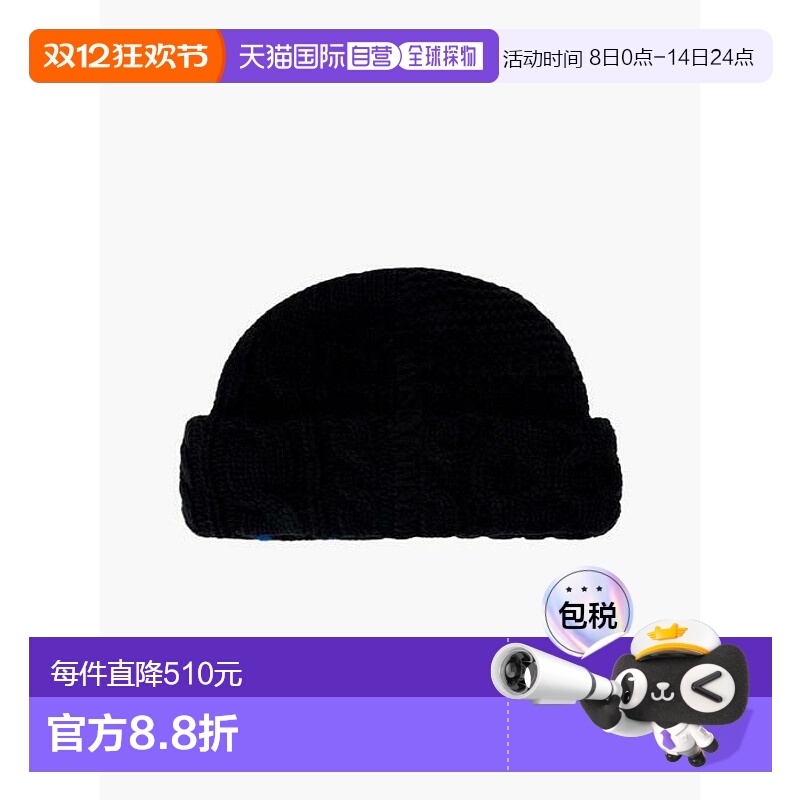 韩国直邮ADER ERROR 公用帽子Pienz beanie Noir 302129887针织帽
