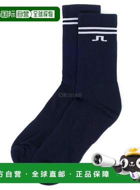 韩国直邮J.LINDEBERG 猛击袜 (AMAC14149-6855) 中筒袜袜子运动袜