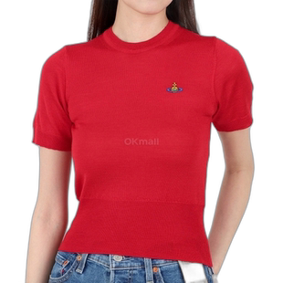 韩国直邮Vivienne Westwood 东亚银行系列 圆领针织衫 18030020 Y