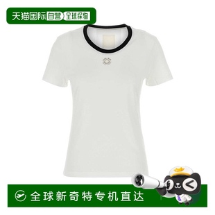 White 100 韓國直郵GIVENCHY25SS短袖 T恤女BW70EQG1Y0