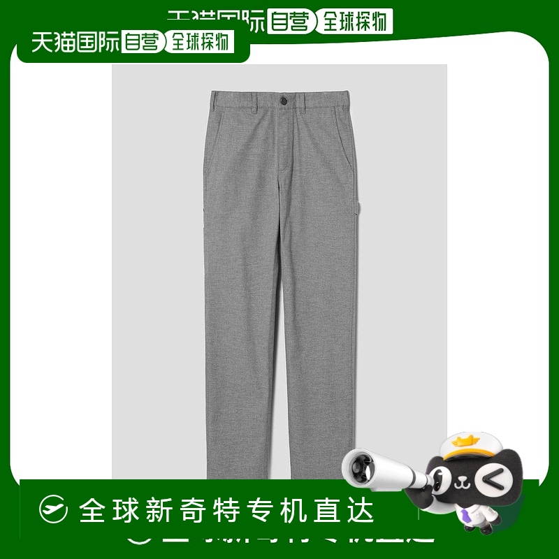 韩国直邮Theory 男士 Rhodes 斜纹卡彭特长裤-浅灰混色 FW24/TM48